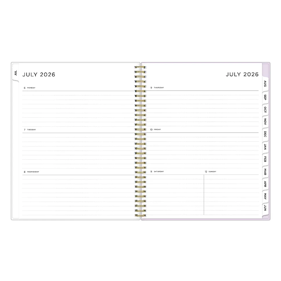 Planning Calendar AG Squiggle Stripe Neutral PP 8.5x11 AY26–27