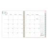 Planning Calendar AM-AJ Palm Leaves PP 8.5x11 AY26–27
