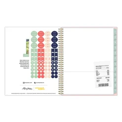 Planning Calendar AM-AJ Palm Leaves PP 8.5x11 AY26–27