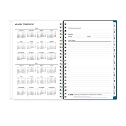Planning Calendar BS Bakah Blue Frosted PP 5x8 AY26–27