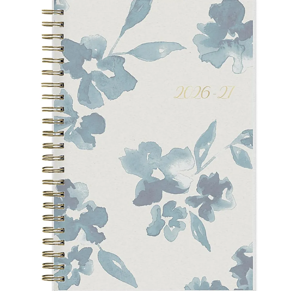 Planning Calendar BS Bakah Blue Frosted PP 5x8 AY26–27