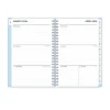 Planning Calendar BS Blues PP Double Pockets 5x8 AY26–27