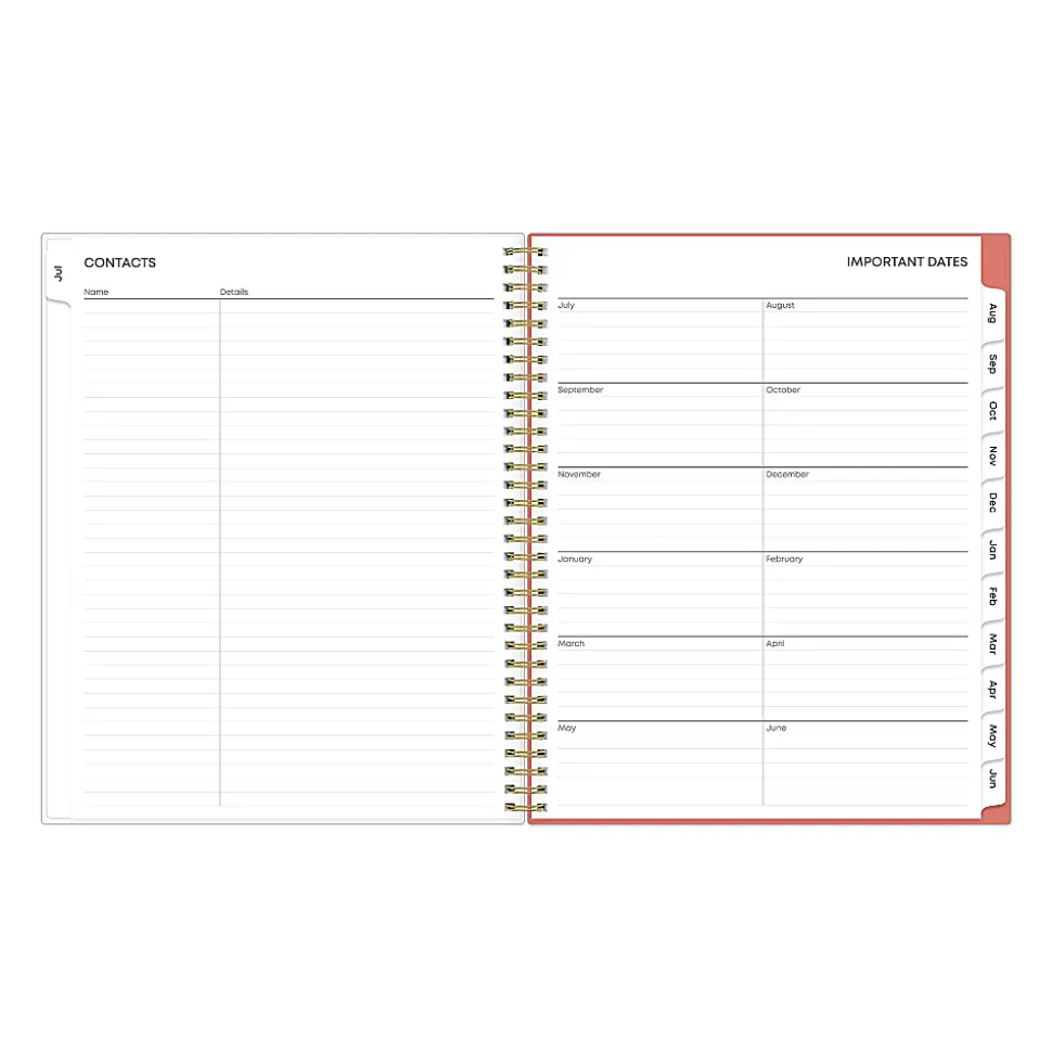 Planning Calendar BS Cali Pink CYO 8.5x11 AY26–27 W/M