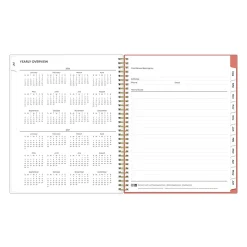 Planning Calendar BS Cali Pink CYO 8.5x11 AY26–27 W/M