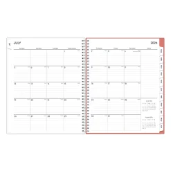 Planning Calendar BS Cali Pink CYO 8.5x11 AY26–27 W/M