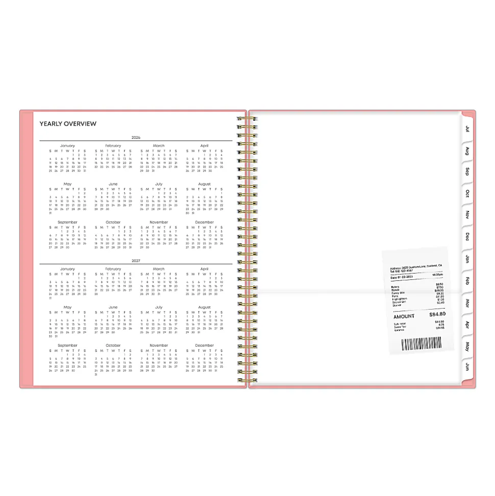 Planning Calendar BS Catira PP 8.5x11 AY26–27 Weekly/Monthly