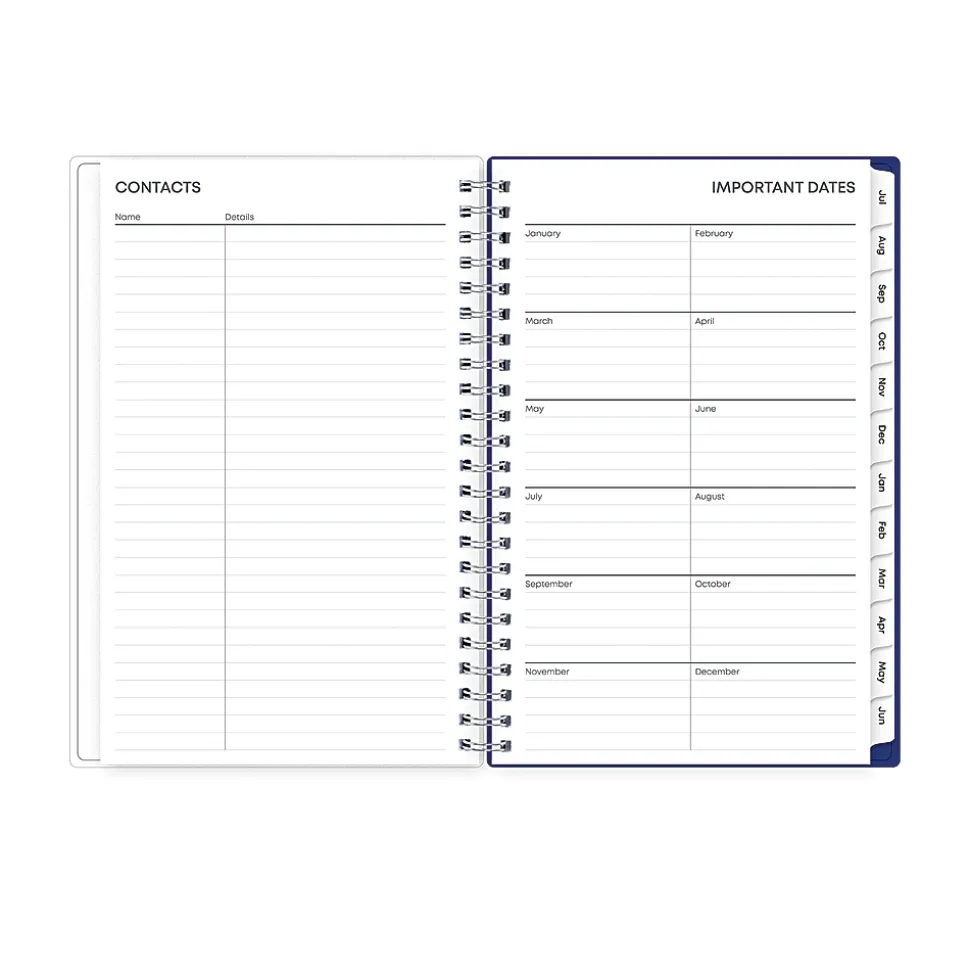 Planning Calendar BS Chanson Frosted PP 5x8 AY26–27