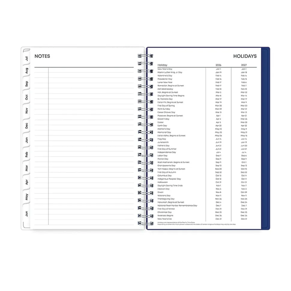 Planning Calendar BS Chanson Frosted PP 5x8 AY26–27