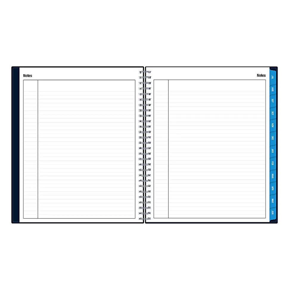 Planning Calendar BS Collegiate Navy PP 8x10 AY26–27 Monthly