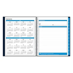 Planning Calendar BS Collegiate Navy PP 8x10 AY26–27 Monthly