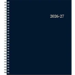 Planning Calendar BS Collegiate Navy PP 8x10 AY26–27 Monthly