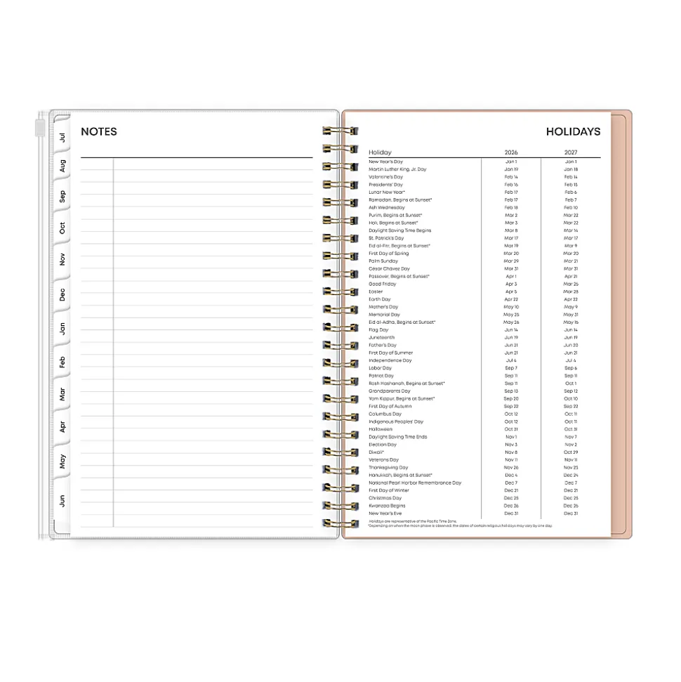 Planning Calendar BS Enough to Believe PP Zip 5x8 AY26–27
