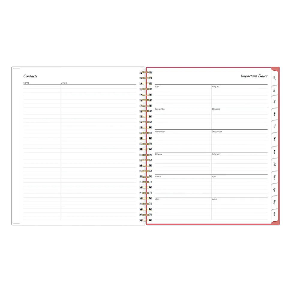 Planning Calendar BS Julien Light PP 8x10 AY26–27 Monthly