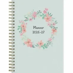 Planning Calendar BS Laurel Frosted PP 5x8 AY26–27
