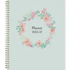 Planning Calendar BS Laurel Frosted PP 8.5x11 AY26–27 W/M