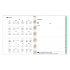 Planning Calendar BS Laurel Frosted PP 8.5x11 AY26–27 W/M