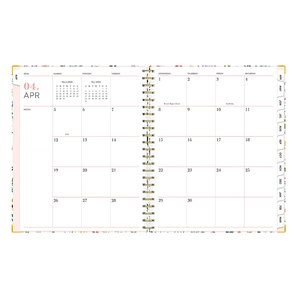 Planning Calendar BS Londonberry Matte 8.5x11 AY26–27 (15-mo)