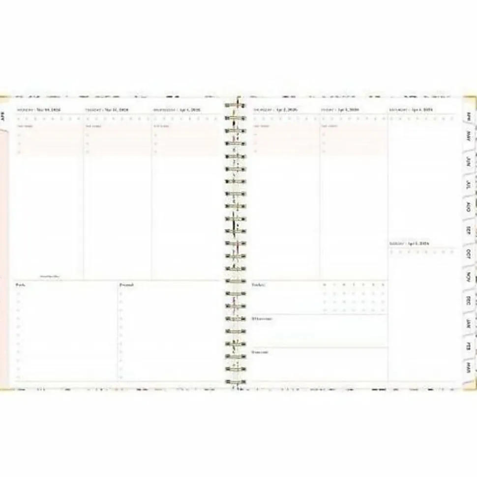 Planning Calendar BS Londonberry Matte 8.5x11 AY26–27 (15-mo)