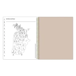 Planning Calendar BS Nickelson PP Zip Pouch 8.5x11 AY26–27
