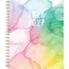 Planning Calendar BS Rainbow Ink Matte 8.5x11 AY26–27 (15-mo)