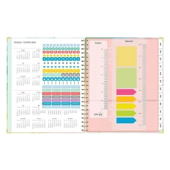 Planning Calendar BS Rainbow Ink Matte 8.5x11 AY26–27 (15-mo)