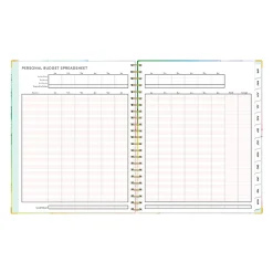 Planning Calendar BS Rainbow Ink Matte 8.5x11 AY26–27 (15-mo)