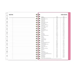 Planning Calendar BS Roosevelt Pink Frosted PP 5x8 AY26–27