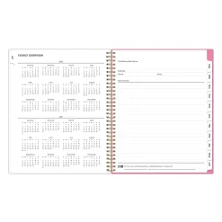 Planning Calendar BS Roosevelt Pink Frosted PP 8.5x11 AY26–27