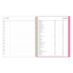Planning Calendar BS Roosevelt Pink Frosted PP 8.5x11 AY26–27