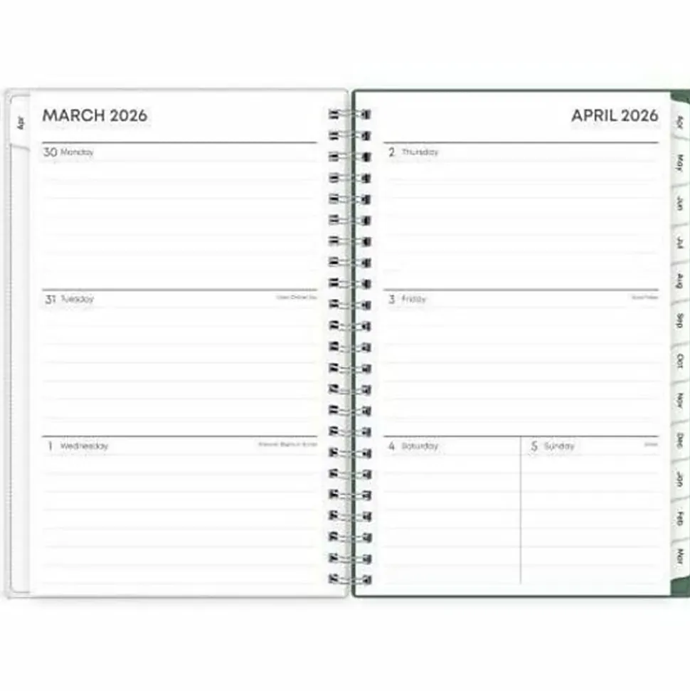 Planning Calendar BS Seychelle PP Zip Pouch 5x8 AY26–27 (15-mo)