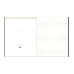 Planning Calendar DD Black FL 8x10 AY26–27 Bookbound