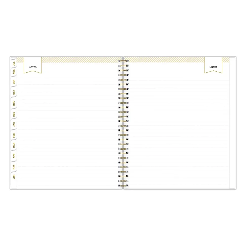 Planning Calendar DD Butterfly Garden Black PP 8x10 AY26–27