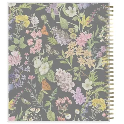 Planning Calendar DD Butterfly Garden Black PP 8x10 AY26–27