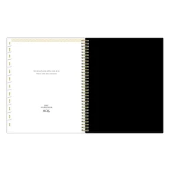 Planning Calendar DD Butterfly Garden Black PP 8.5x11 AY26–27