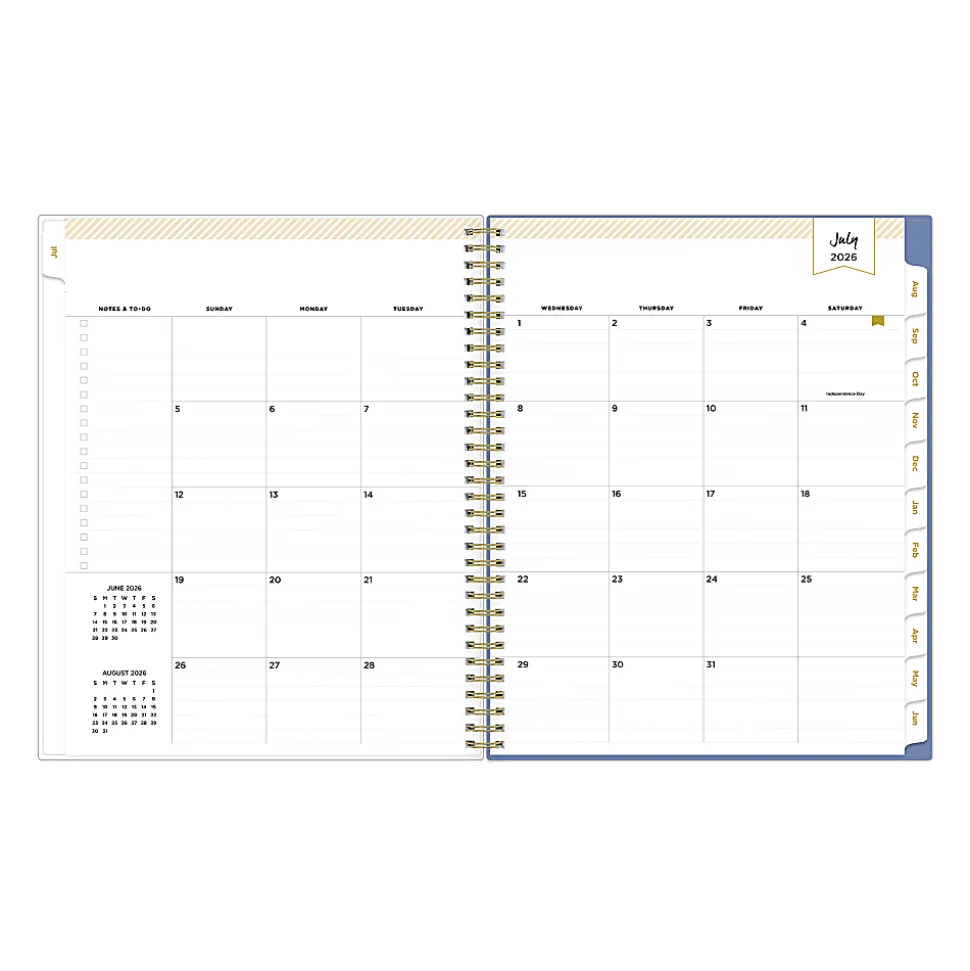 Planning Calendar DD Flutter CYO 8.5x11 AY26–27 Weekly/Monthly
