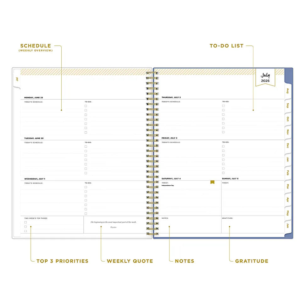 Planning Calendar DD Flutter CYO 8.5x11 AY26–27 Weekly/Monthly