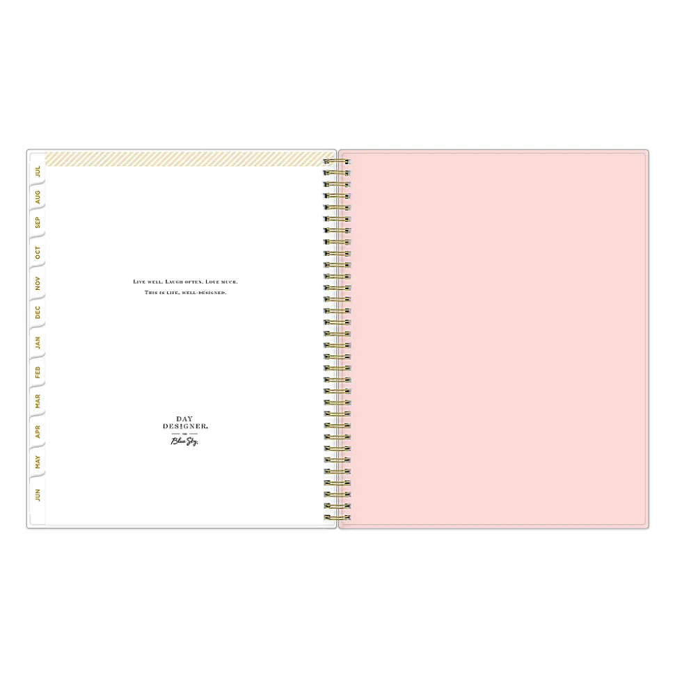 Planning Calendar DD Palmetto Blush PP 8.5x11 AY26–27 W/M