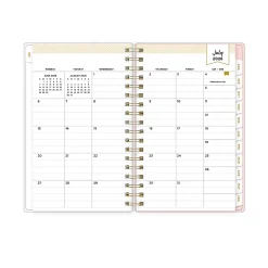Planning Calendar DD Palmetto Blush PP 3.625x6.125 AY26–27
