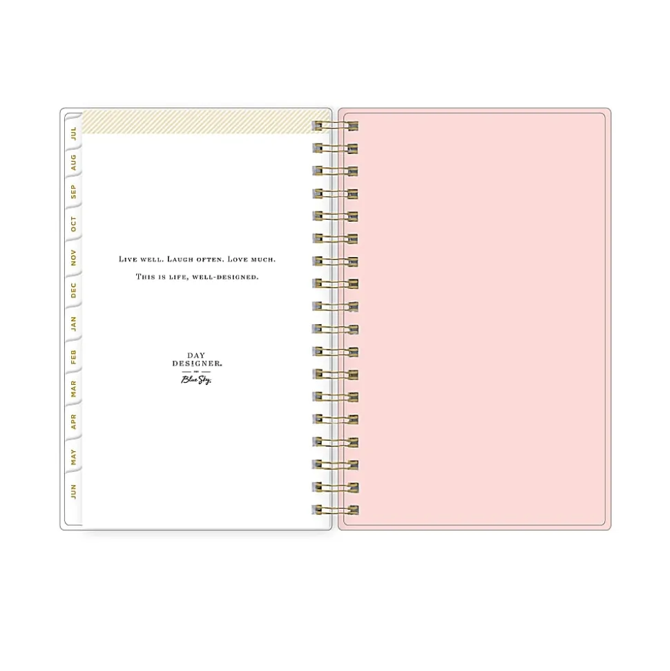 Planning Calendar DD Palmetto Blush PP 3.625x6.125 AY26–27