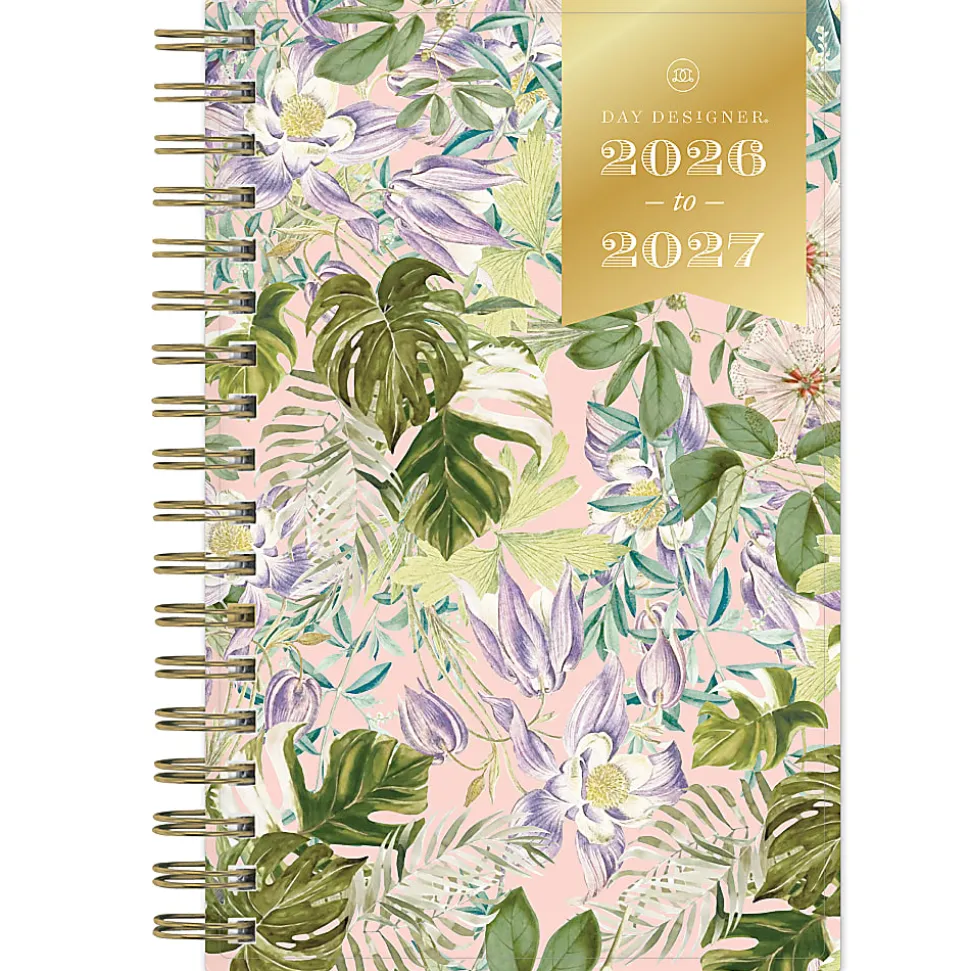 Planning Calendar DD Palmetto Blush PP 3.625x6.125 AY26–27
