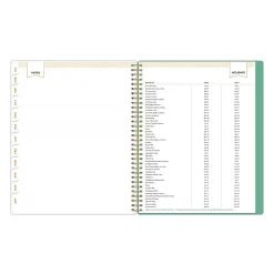 Planning Calendar DD Palms Frosted PP 8.5x11 AY26–27 W/M