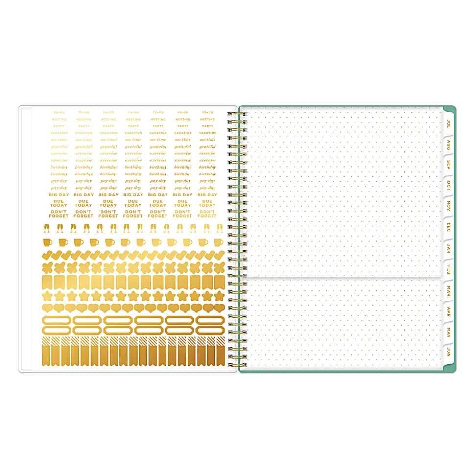 Planning Calendar DD Palms Frosted PP 8.5x11 AY26–27 W/M