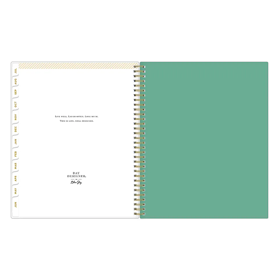 Planning Calendar DD Palms Frosted PP 8.5x11 AY26–27 W/M