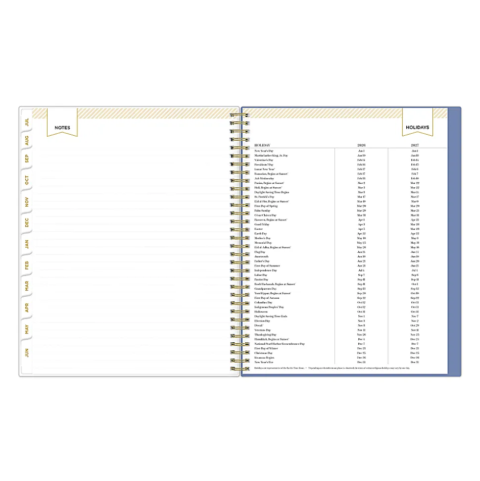 Planning Calendar DD Periwinkle PP 8.5x11 AY26–27