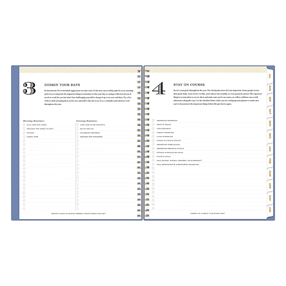 Planning Calendar DD Periwinkle PP 8x10 AY26–27 Monthly
