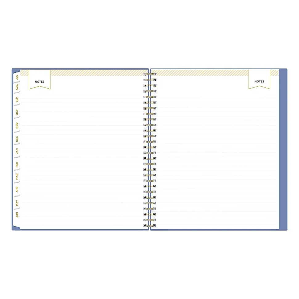 Planning Calendar DD Periwinkle PP 8x10 AY26–27 Monthly