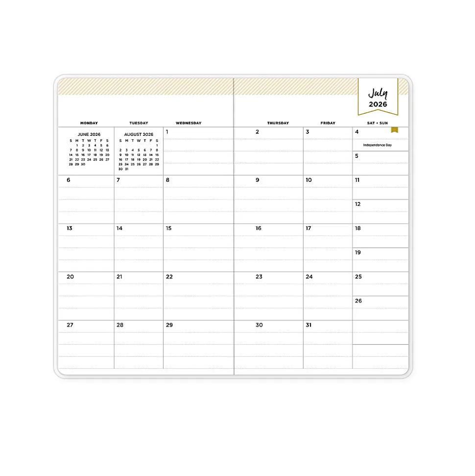 Planning Calendar DD Rugby 3.625x6.125 AY26–27 Monthly