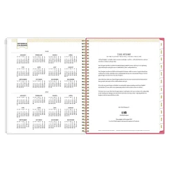 Planning Calendar DD Serenity Tile Terra PP Zip 8.5x11 AY26–27