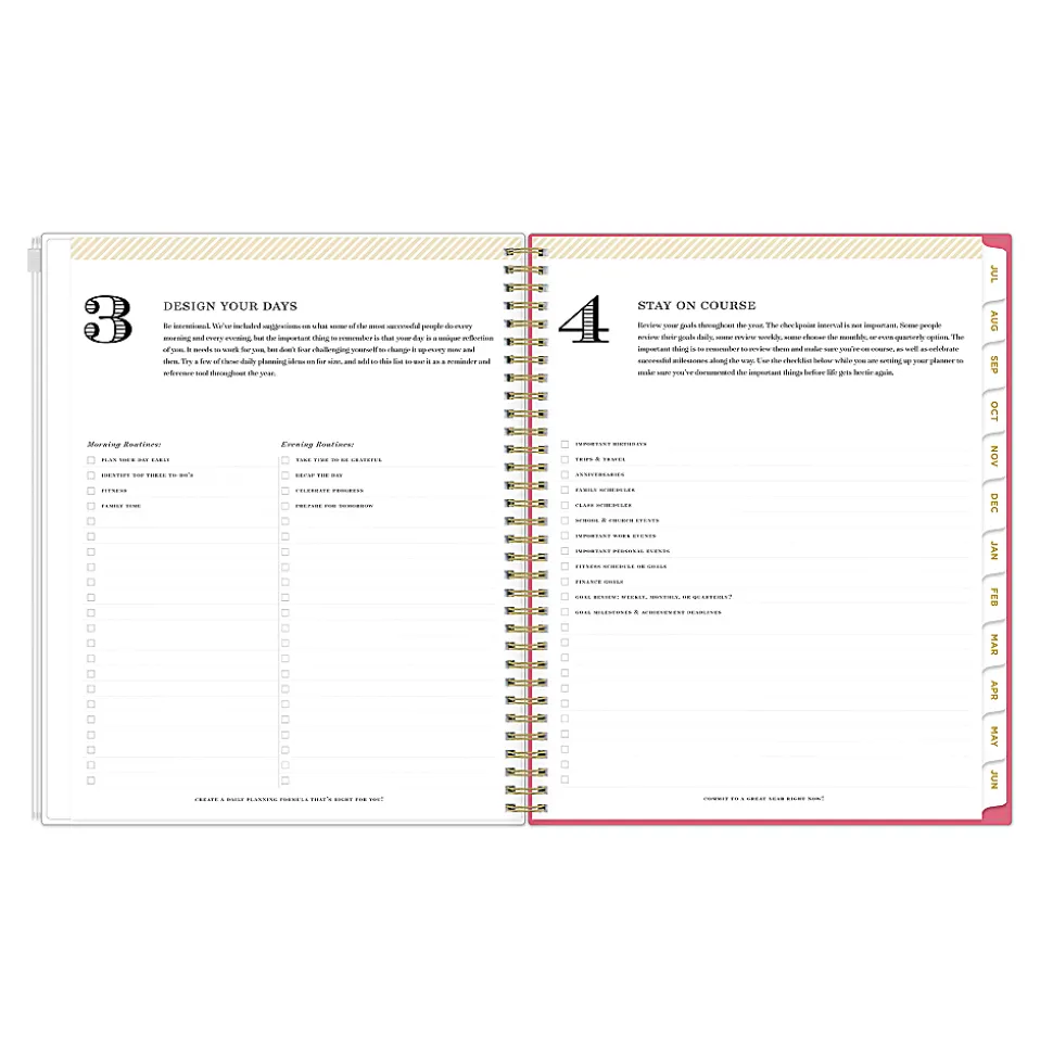 Planning Calendar DD Serenity Tile Terra PP Zip 8.5x11 AY26–27