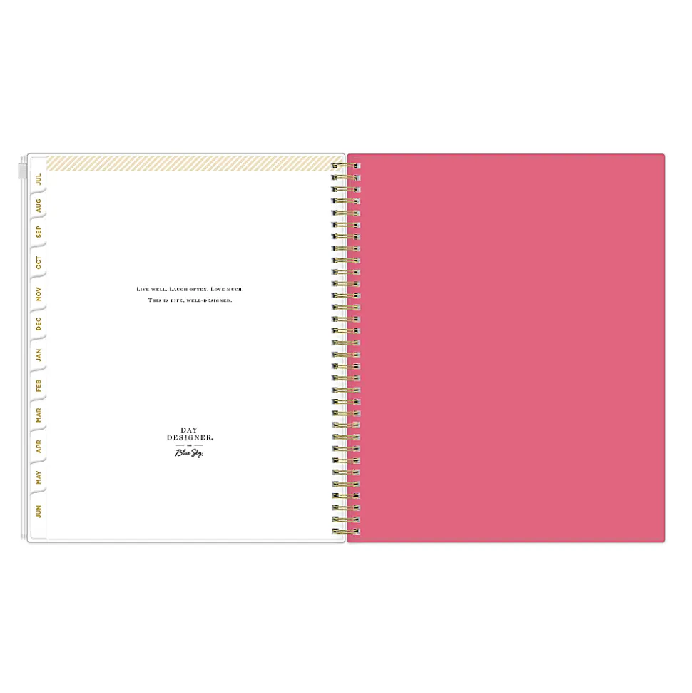 Planning Calendar DD Serenity Tile Terra PP Zip 8.5x11 AY26–27